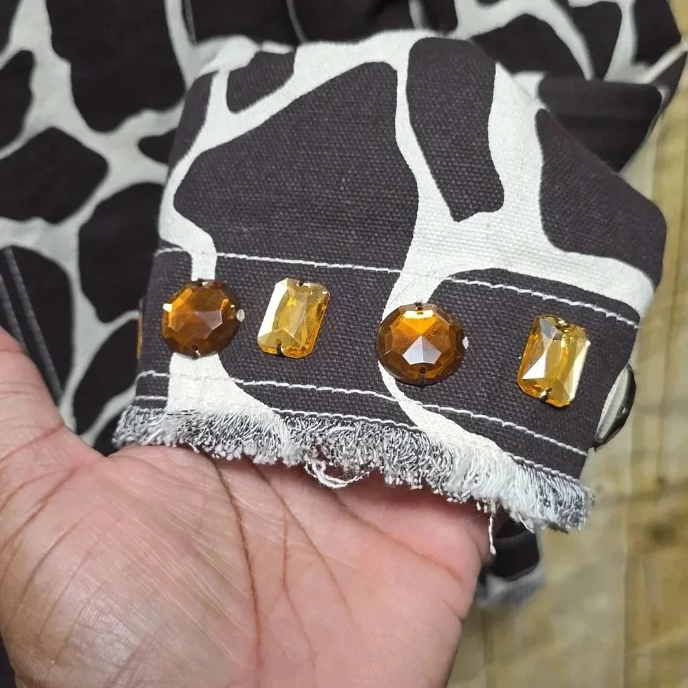 Step in Style | Animal Print | Brown White | Jacket | Size S - Picture 10 of 10